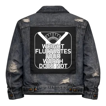 Weight Fluctuates Back Patch