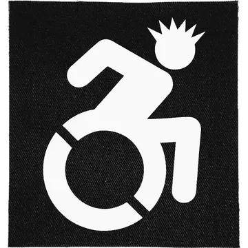 Wheelchair Punk Patch