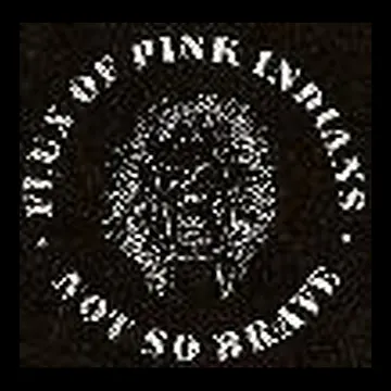 FLUX OF PINK INDIANS - Not So Brave - Patch (Screen Print)