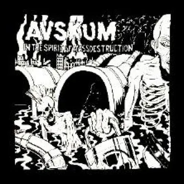 AVSKUM - Spirit - Back Patch