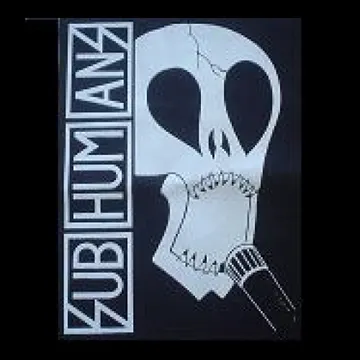 SUBHUMANS - Skull - Back Patch