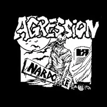 AGRESSION - Nardcore - Back Patch