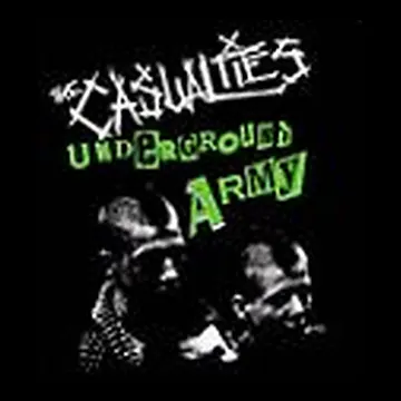 CASUALTIES - Underground Army - Back Patch