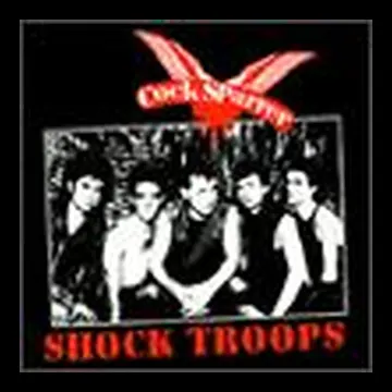 COCKSPARRER - Shock Troops - Back Patch