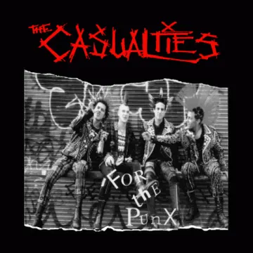 CASUALTIES - For The Punx- Back Patch