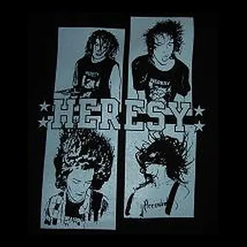 HERESY - Band -  Back Patch
