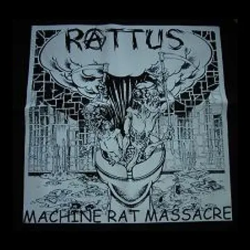 RATTUS - Machine Rat Massacre - Back Patch