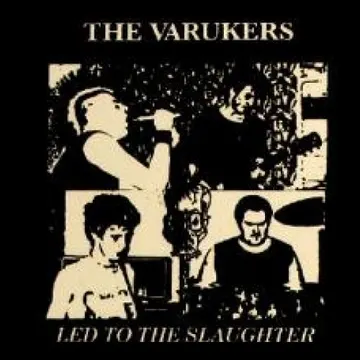 VARUKERS - Led To The Slaughter - Back Patch