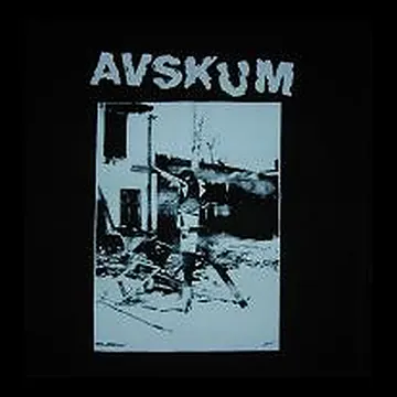 AVSKUM - Crucifix - Back Patch