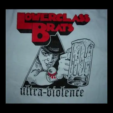 LOWER CLASS BRATS - Ultra Violence - Back Patch
