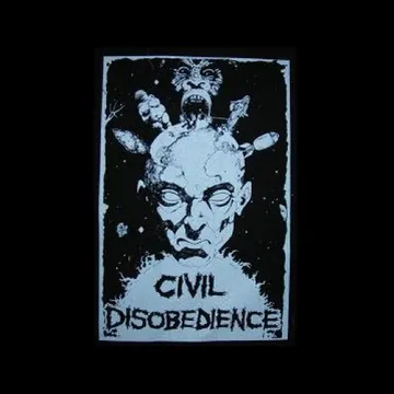 CIVIL DISOBEDIENCE - Back Patch