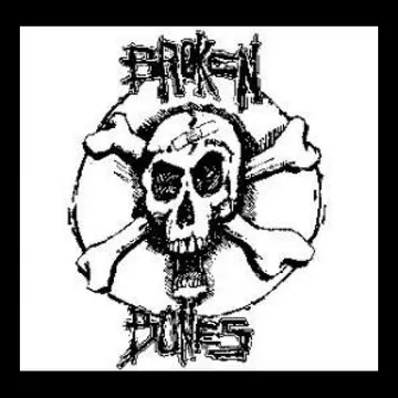 BROKEN BONES - Crossbone - Back Patch