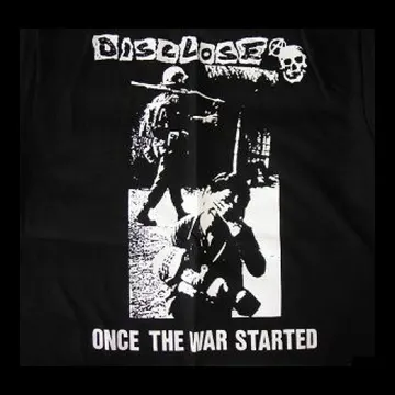 DISCLOSE - Once The War Started - Back Patch