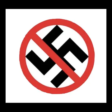 ANTI NAZI - White - Patch (Heat Set)