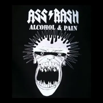ASSRASH - Alcohol & Pain - Back Patch