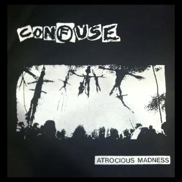 CONFUSE - Atrocious Madness - Back Patch