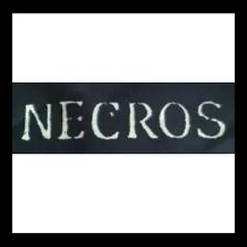 NECROS - Name - Patch (Screen Print)