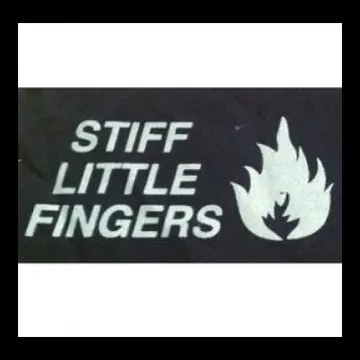 STIFF LITTLE FINGERS - Name - Patch (Screen Print)