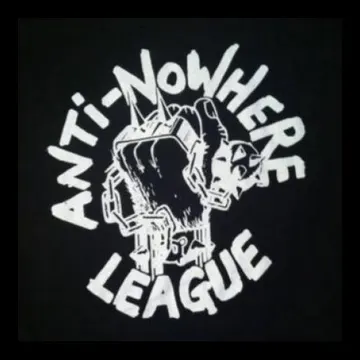 ANTI NOWHERE LEAGUE (White) - Back Patch