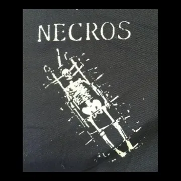 NECROS - Skeleton - Patch (Screen Print)