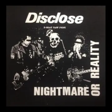 DISCLOSE - Nightmare or Reality - Back Patch