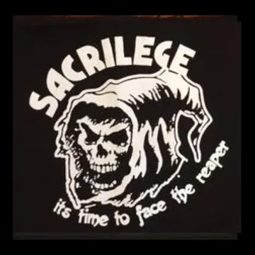 SACRILEGE - Time To Face The Reaper - Back Patch