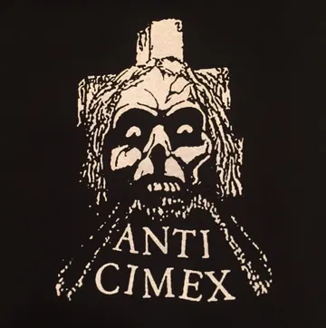 ANTI CIMEX - Skull Cross - Back Patch