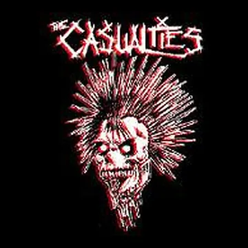 CASUALTIES - Skull - Back Patch