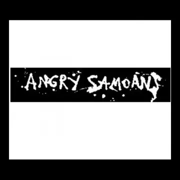 ANGRY SAMOANS - Name - Patch (Heat Set)