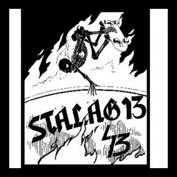 STALAG 13 - Skeleton - Back Patch