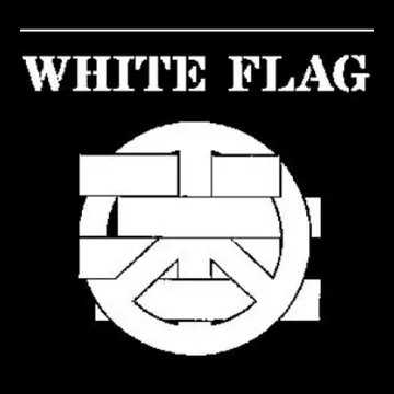 WHITE FLAG - Logo - Back Patch
