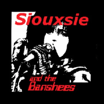 SIOUXSIE AND THE BANSHEES - Red - Back Patch