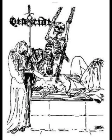 GENOCIDE - Back Patch