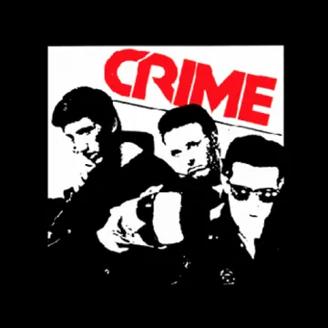 CRIME - Back Patch