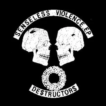 DESTRUCTORS - Senseless Violence - Back Patch