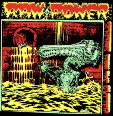 RAW POWER - Screams - Back Patch