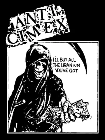 ANTI CIMEX - Uranium - Back Patch