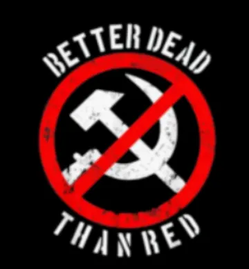 BETTER DEAD THAN RED - Patch (Heat Set)