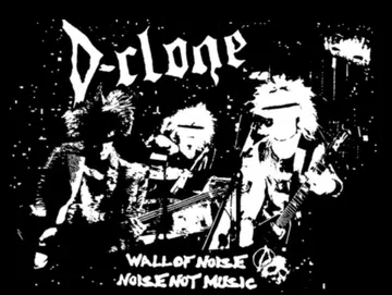 D-CLONE - Wall of Noise - Back Patch