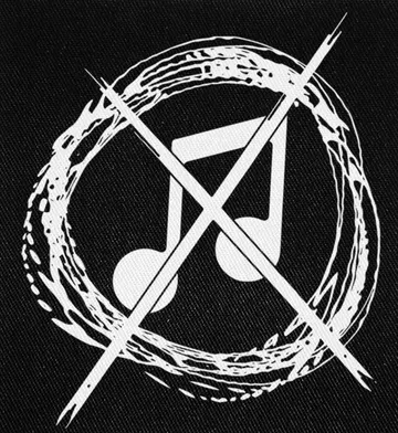 NOISE NOT MUSIC - Back Patch