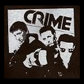 CRIME - Band - Patch (Screen Print)