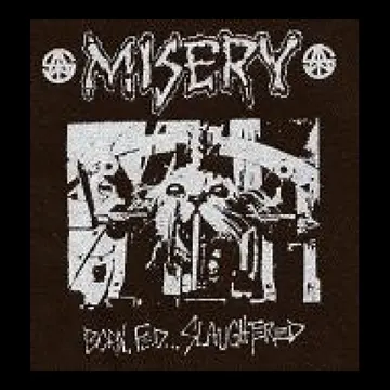 MISERY - Slaughtered - Patch (Screen Print)
