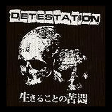 DETESTATION - Skulls - Patch (Screen Print)