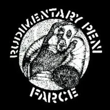 RUDIMENTARY PENI - Farce - Back Patch