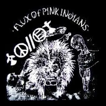 FLUX OF PINK INDIANS - Peace and Equality - Back patch