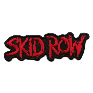 Skid Row Patch Rock Band Logo Embroidered Iron On EH3