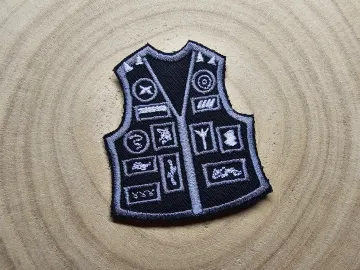Battle Jacket Embroidered Patch Jacket Parody Death Metal Black Metal Patch Thrash Metal Viking