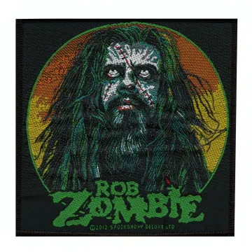 Rob Zombie Past, Present, and Future Patch Undead Album Cover Woven Iron On EG5