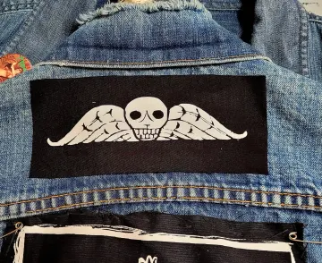 Memento Mori Small Cloth Patch