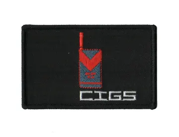 Metal Gear Solid Cigs Inventory Iron on Patch